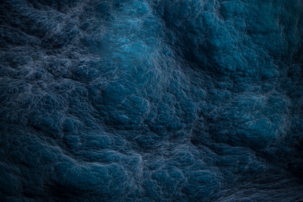 Fondo azul oscuro en forma de nubes superficie abstracta d ilustración