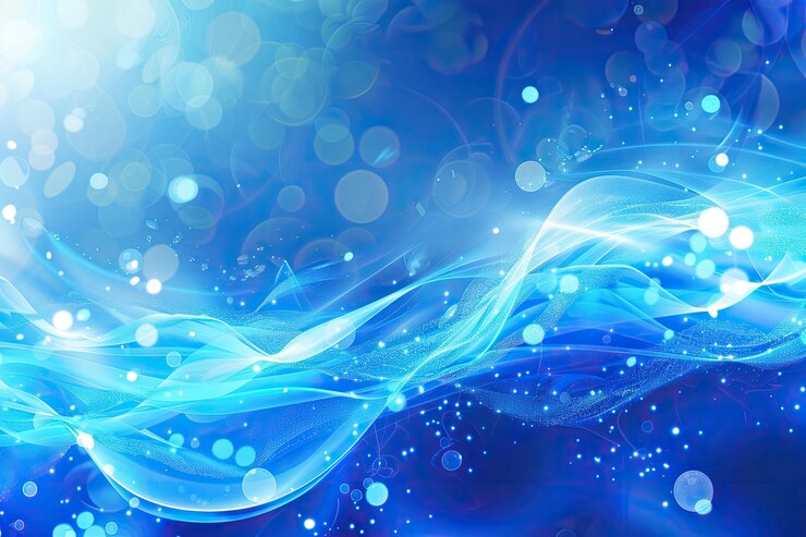 un fondo azul con las palabras " blue quot " en él