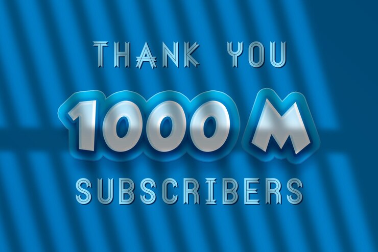 Foto un fondo azul con las palabras gracias 1000 m y las palabras "gracias 1000 m" en él.