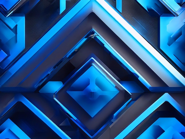 Foto fondo azul papel tapiz geométrico formas geométricas fondo diseño de papel tapiz abstracto