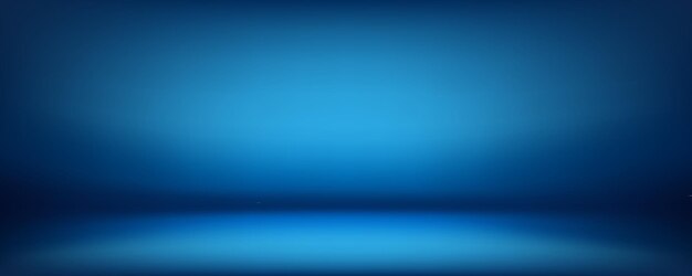 Fondo azul pared abstracta sala de estudio se puede utilizar para presentar su producto