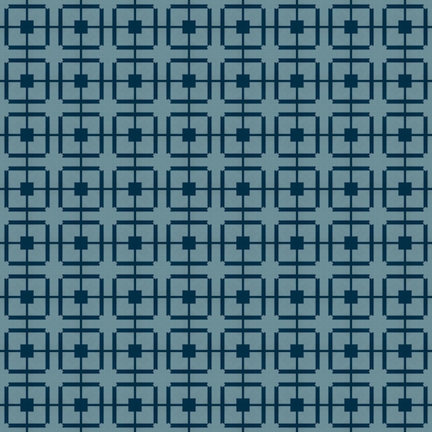Un fondo azul con un patrón de cuadrados.
