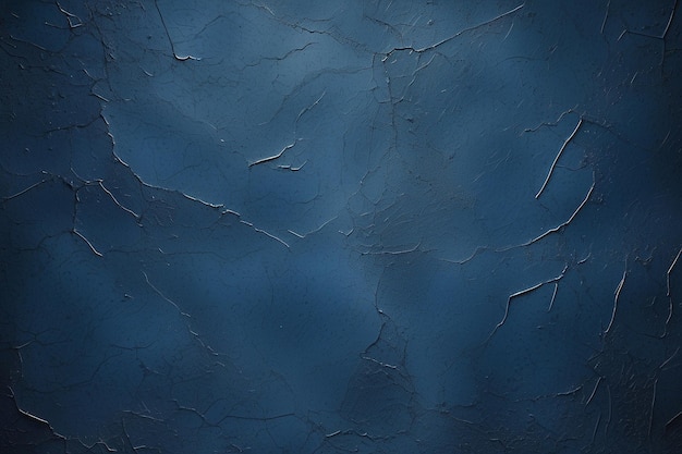 Fondo azul profundo con textura de pared lisa