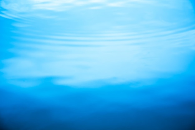 fondo azul de la superficie del agua de mar