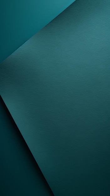 Fondo azulado con papel azulado oscuro en el lado derecho concepto de espacio de copia de fondo minimalista para