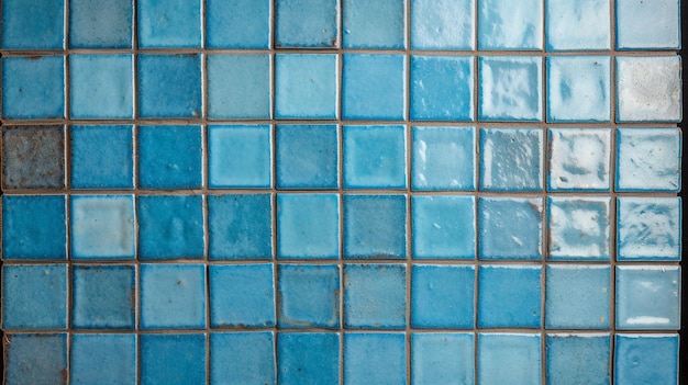 Foto fondo de azulejo de cerámica azul