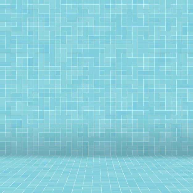 Foto fondo de azulejo de mosaico de piscina de textura.