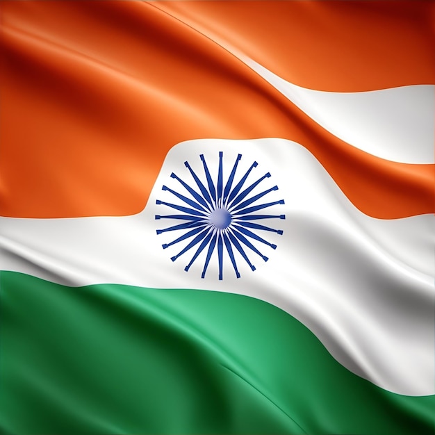 fondo de la bandera de la bandera india