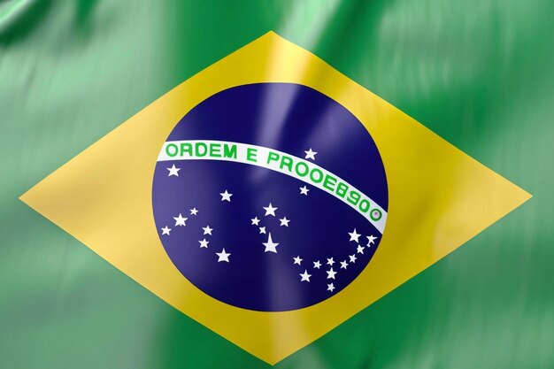 fondo de la bandera de Brasil