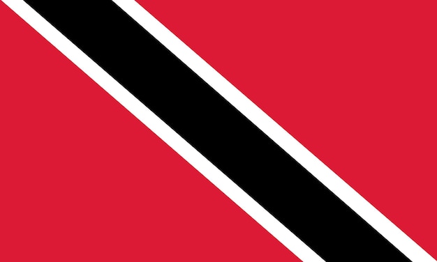 Fondo de la bandera nacional de Trinidad y Tobago con la bandera de Trinidad y Tobago