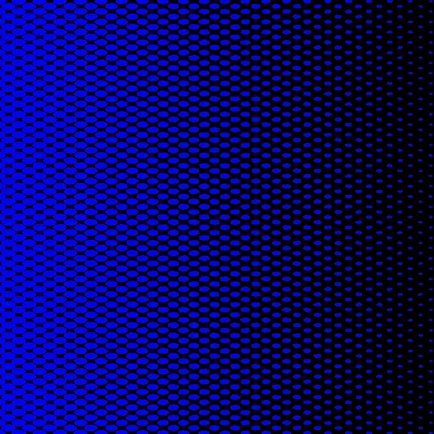 Fondo de banner cuadrado de patrón de punto azul
