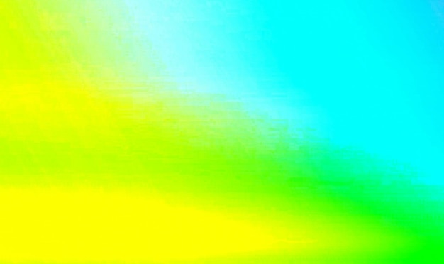 Fondo de banner degradado mixto amarillo azul y verde