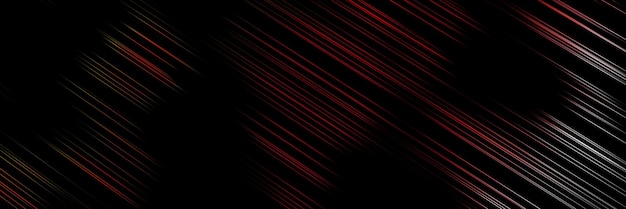 fondo de banner negro con líneas rojas