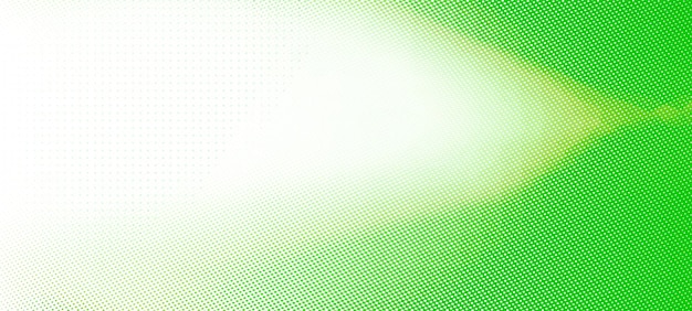 Fondo de banner de panorama de patrón verde y blanco abstracto