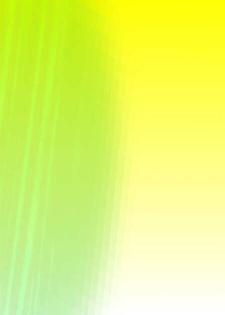 Fondo de banner vertical degradado verde y amarillo