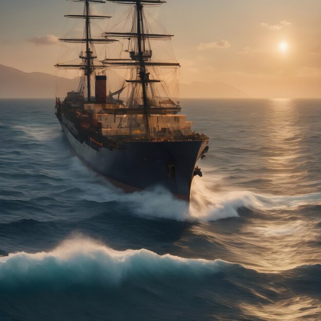 Foto el fondo del barco muy genial