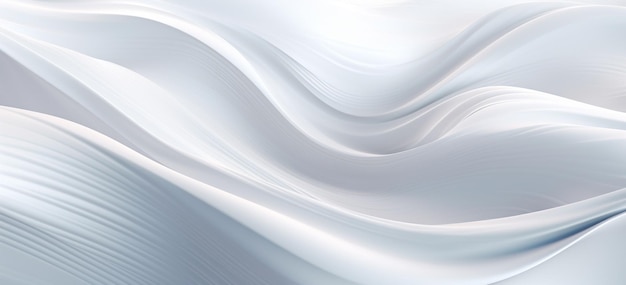 fondo blanco abstracto con líneas lisas en él renderizado en 3D