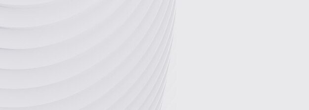 Fondo blanco abstracto panorámico