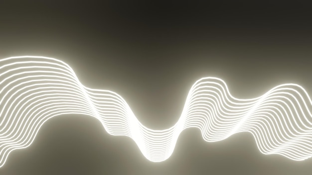 Fondo blanco abstracto con un patrón ondulado topográfico
