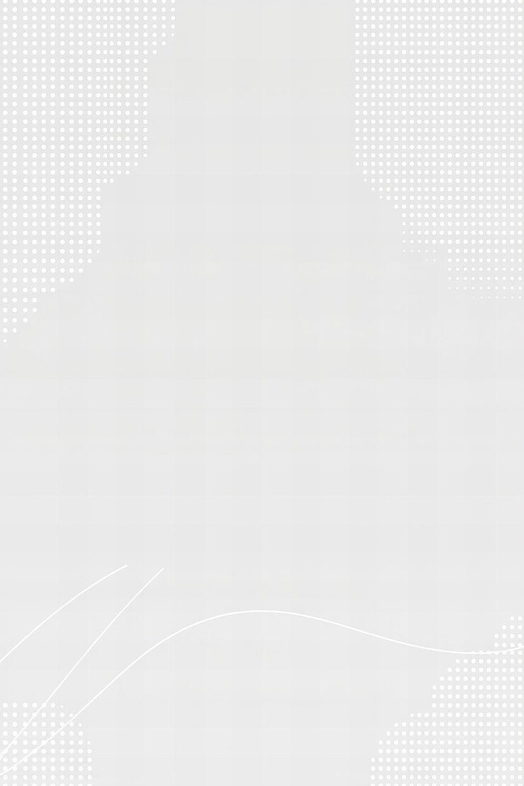 Fondo blanco abstracto con puntos y líneas patrón de tecnología futurista