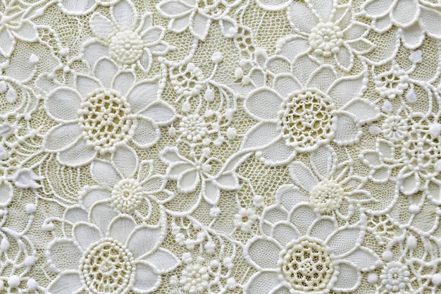 Un fondo blanco adornado con dibujos delicados y intrincados