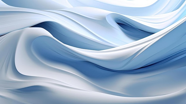 fondo blanco y azul abstracto al estilo de la oclusión ambiental