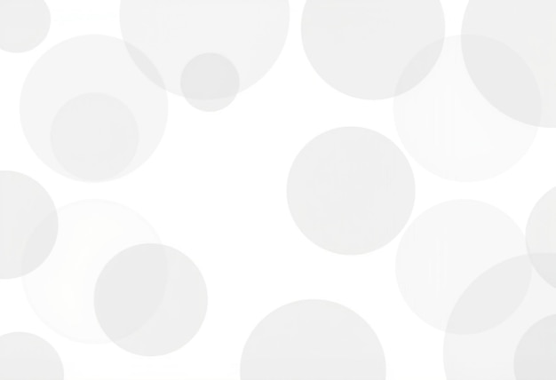 un fondo blanco con círculos como círculos y puntos