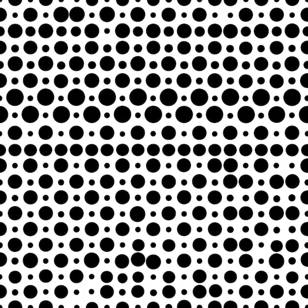 Foto un fondo blanco con círculos negros y un fondo blanco