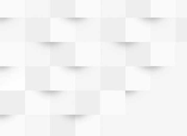 Fondo blanco a cuadros