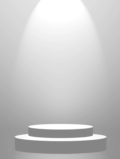 Fondo blanco de estudio sencillo