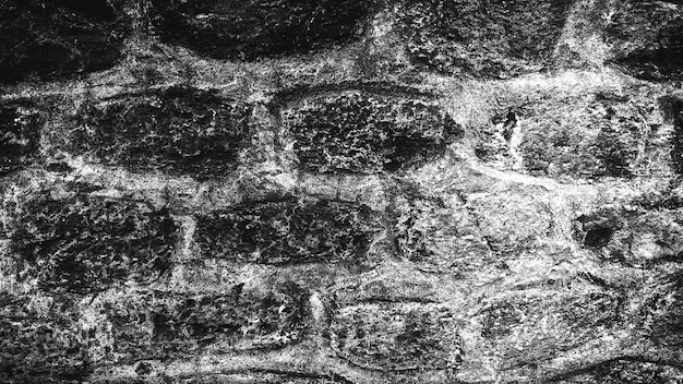 Foto fondo blanco y negro de la antigua muralla de piedra