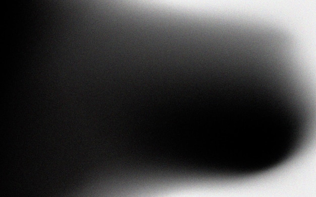 Fondo blanco y negro con grano ruido textura gradiente grunge fondo de portada de póster abstracto
