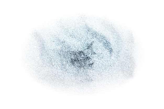 Un fondo blanco con nieve y textura azul.