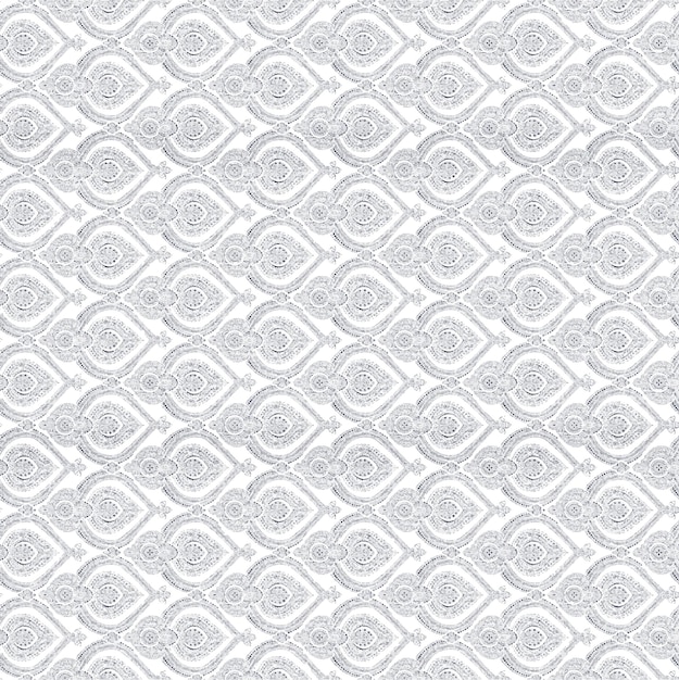 un fondo blanco con un patrón de elementos decorativos