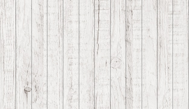 Fondo blanco con textura de madera. De cerca.