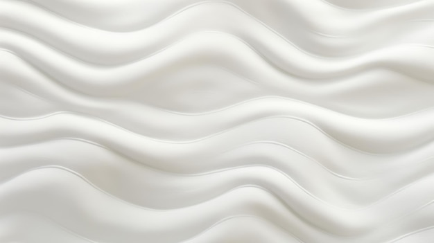 Foto fondo blanco de textura ondulada lisa con detalles escultóricos