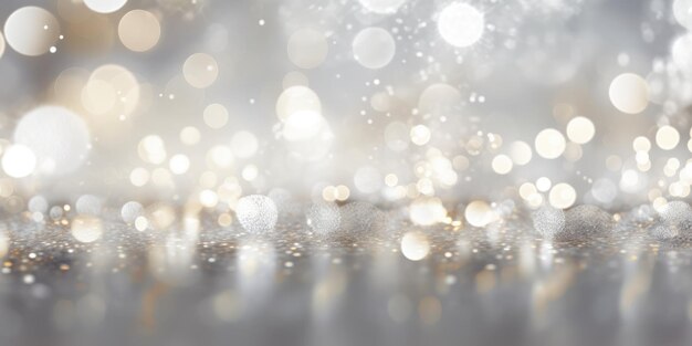 Un fondo bokeh abstracto blanco AI generativo AIG30