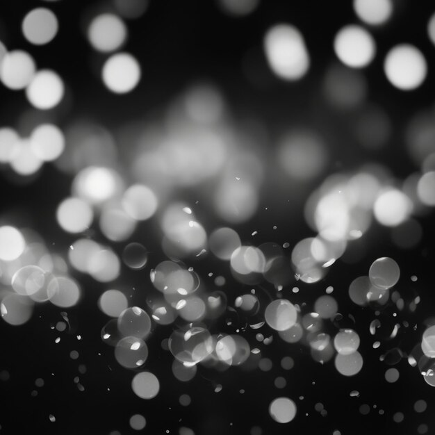 Foto fondo bokeh abstracto en blanco y negro