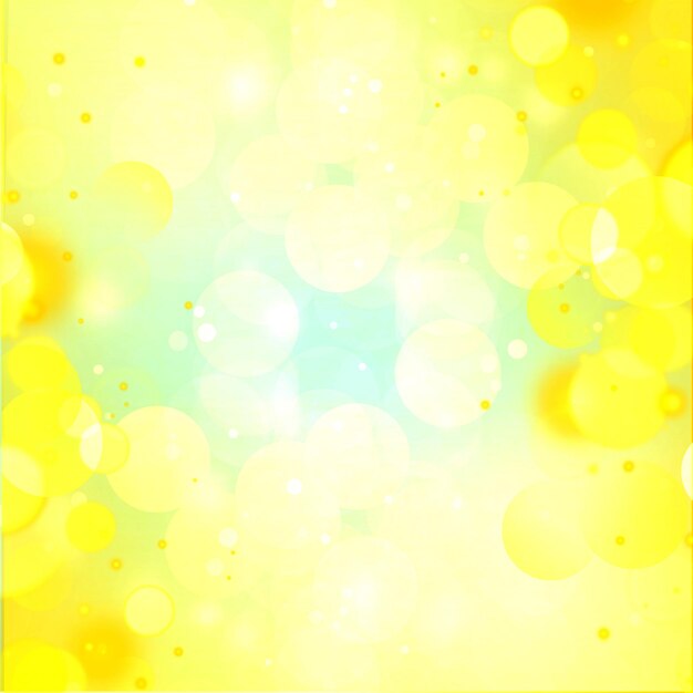 Fondo bokeh amarillo para carteles de pancartas, celebraciones de eventos, historias y varios trabajos de diseño