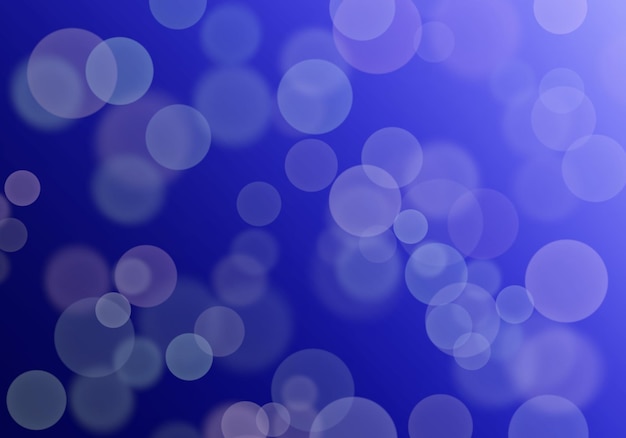 Foto fondo de bokeh azul para el cartel de la pancarta