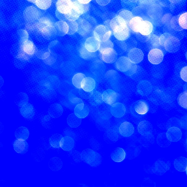 Fondo de bokeh azul para celebraciones de eventos de vacaciones estacionales y varios trabajos de diseño