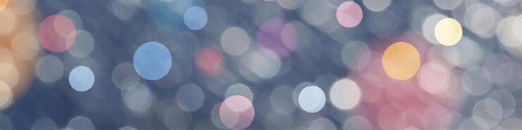 Foto fondo bokeh azul para celebraciones de eventos de vacaciones estacionales y varios trabajos de diseño