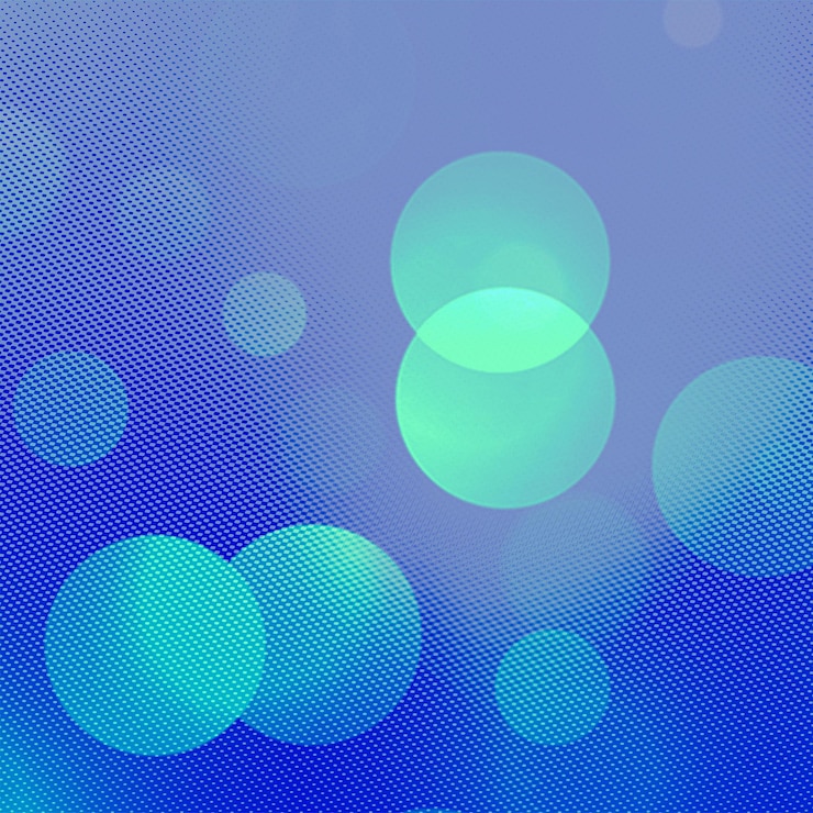 Foto fondo bokeh azul para pancartas, carteles, eventos publicitarios, celebraciones y varios trabajos de diseño