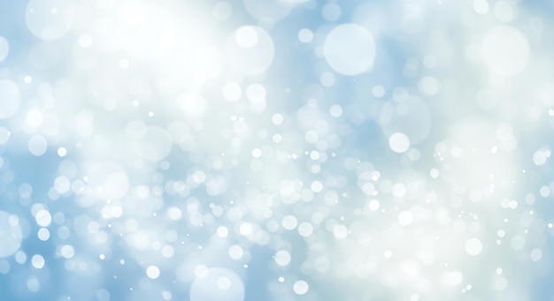 Fondo bokeh azul