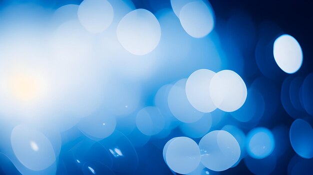 Foto fondo de bokeh azul