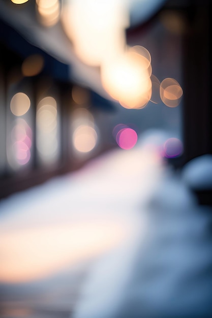 El fondo de Bokeh blanco