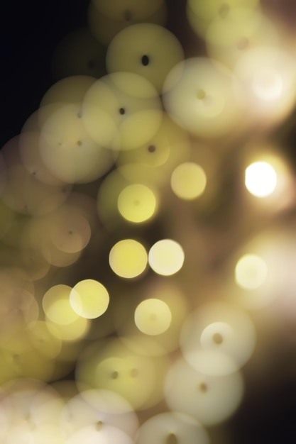 Foto fondo de bokeh borroso círculos de bokeh abstractos en el fondo para superposición de capa