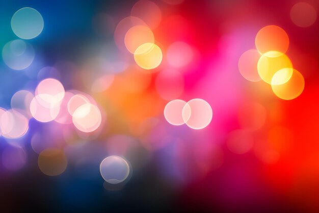 Foto fondo de bokeh cromático