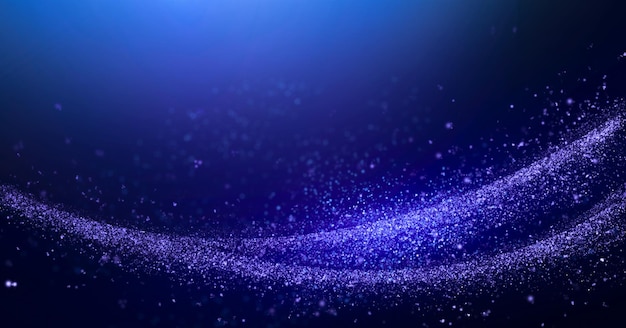 Fondo de bokeh dorado brillante con partículas suaves y brillantes Diseño de lujo para temas de celebración Papeles de pared y proyectos de arte digital con un ambiente festivo y cálido