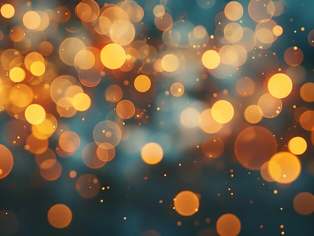 Foto fondo de bokeh dorado